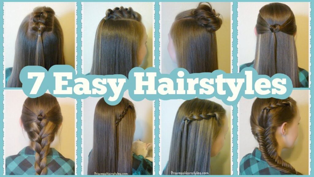 7 Quick and Easy Hairstyles for Girls