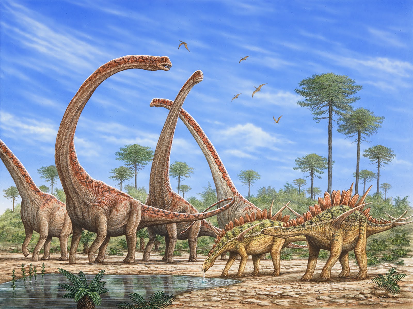 Ancient Thirst: Dinosaurs' Water, Our Drink!